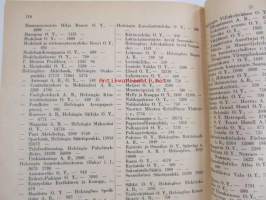 Helsingin kaupungin kunnallisverotuskalenteri - Helsingfors stads kommunala taxeringskalender 1940