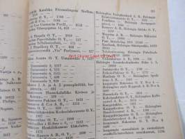 Helsingin kaupungin kunnallisverotuskalenteri - Helsingfors stads kommunala taxeringskalender 1941