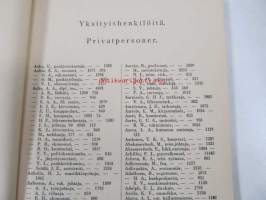 Helsingin kaupungin kunnallisverotuskalenteri - Helsingfors stads kommunala taxeringskalender 1945