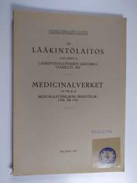 Lääkintölaitos uusi jakso 44. Lääkintöhallituksen kertomus vuodelta 1927 =  Medicinalverket ny följd 44. Medicinalstyrelsens berättelse för år 1927