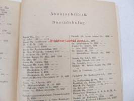 Helsingin kaupungin kunnallisverotuskalenteri - Helsingfors stads kommunala taxeringskalender 1949
