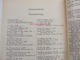 Helsingin kaupungin kunnallisverotuskalenteri - Helsingfors stads kommunala taxeringskalender 1955