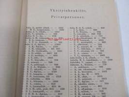 Helsingin kaupungin kunnallisverotuskalenteri - Helsingfors stads kommunala taxeringskalender 1956