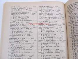 Helsingin kaupungin kunnallisverotuskalenteri - Helsingfors stads kommunala taxeringskalender 1956