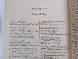 Helsingin kaupungin kunnallisverotuskalenteri - Helsingfors stads kommunala taxeringskalender 1957