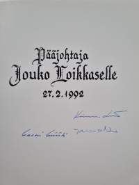 Lumiaura : koneellisen talvikunnossapidon historia = Snöplogen : den maskinella vinterunderhållets historia (signeerattu)