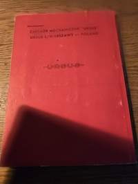 ursus tractor c- 385 service instruction