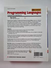 Programming languages : concepts and constructs