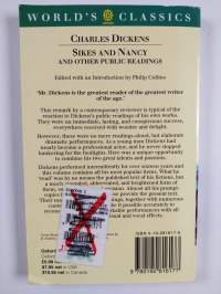 Sikes and Nancy and other public readings