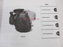 Honda General purpose engine GC135, GC160 Parts catalogue 2 -varaosaluettelo