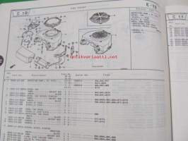 Honda General purpose engine GXV610, GXV620 Parts catalogue 2 -varaosaluettelo