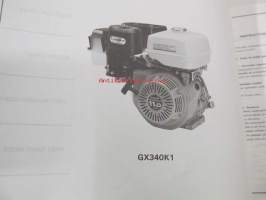 Honda General purpose engine GX340K1 Parts catalogue 2 -varaosaluettelo