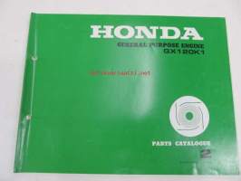 Honda General purpose engine GX120K1 Parts catalogue 2 -varaosaluettelo