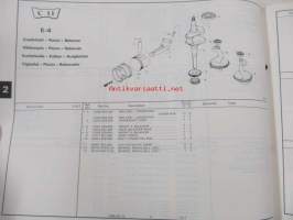 Honda General purpose engine GXV340 Parts catalogue 2 -varaosaluettelo
