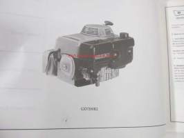 Honda General purpose engine GXV390K1 Parts catalogue 1 -varaosaluettelo