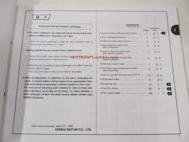 Honda General purpose engine G100.K1.K2, G101 Parts catalogue 8 -varaosaluettelo