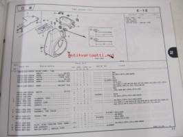 Honda General purpose engine G100.K1.K2, G101 Parts catalogue 8 -varaosaluettelo