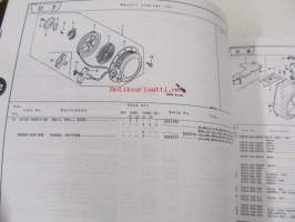 Honda General purpose engine G100.K1.K2, G101 Parts catalogue 8 -varaosaluettelo