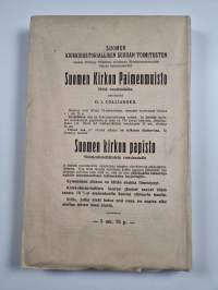 Suomen kirkkohistoriallisen seuran vuosikirja 1915 = Finska kyrkohistoriska samfundets årsskrift 1915 (lukematon)
