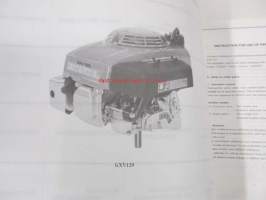 Honda General purpose engine GXV120 Parts catalogue 3 -varaosaluettelo