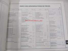 Honda General purpose engine GXV120 Parts catalogue 3 -varaosaluettelo