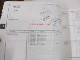 Honda General purpose engine GXV120 Parts catalogue 3 -varaosaluettelo