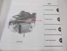 Honda General purpose engine GCV135, GCV160 Parts catalogue 2 -varaosaluettelo