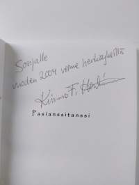 Pasianssitanssi : runoja (signeerattu)