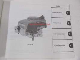 Honda General purpose engine GXV120 Parts catalogue 5 -varaosaluettelo