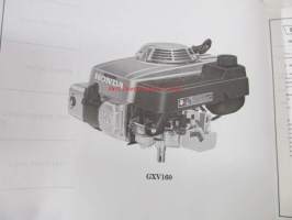 Honda General purpose engine GXV160.K1 Parts catalogue 5 -varaosaluettelo