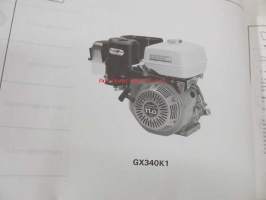 Honda General purpose engine GX340K1, GX340K1 (Propane engine) Parts catalogue 4 -varaosaluettelo