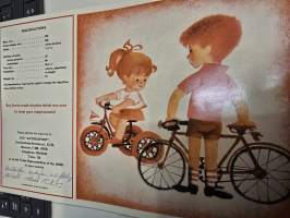 Bicycles B- 78 ja B-88 lastenpyörä myyntiesite. avtoexport