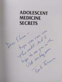 Adolescent Medicine Secrets (signeerattu, tekijän omiste)