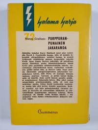 Purppuranpunainen jakaranda : jännitysromaani