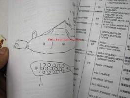 TCB GF5 Spare parts catalogue -varaosaluettelo, kopio