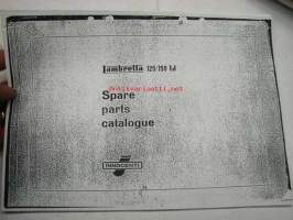 Lambretta 125 / 150 ld Spare parts catalogue -varaosaluettelo, kopio
