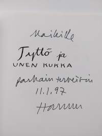 Tyttö ja unen kukka : satu lapsille ja aikuisille (signeerattu)