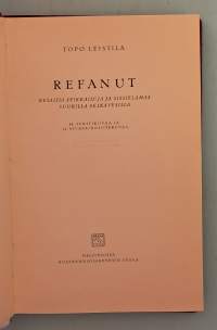 Refanut - Kesäisiä seikkailuja ja sissielämää suurilla selkävesillä.  ( Kotiseutukirjallisuus, Päijänne )