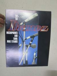 Ibanez 1982-1983 Microphones and Tama mike stands Catalog - myyntiesite