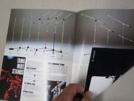 Ibanez 1982-1983 Microphones and Tama mike stands Catalog - myyntiesite