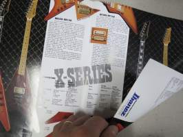 Ibanez 1983 X-Series Guitars Catalog -kitara, myyntiesite