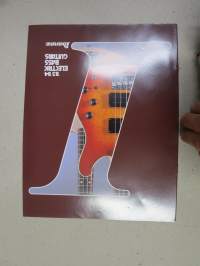 Ibanez 1983-1984 Electric Bass Guitars Catalog -kitara, myyntiesite