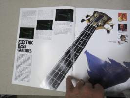 Ibanez 1983-1984 Electric Bass Guitars Catalog -kitara, myyntiesite
