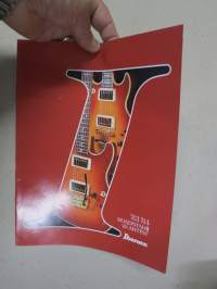 Ibanez 1983-1984 Roadstar II &amp; Artist Electric Guitars Catalog -kitara, myyntiesite