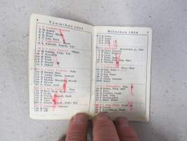 Naisten almanakka 1956 -kalenteri