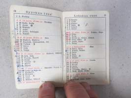 Naisten almanakka 1956 -kalenteri