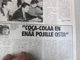 Apu 1990 nr 23, 8.6.1990, 10 vuotta Dianaa, Itäturisti kauppaa mitä vain kultaa votkaa, Jalkallon MM-Extra 40 s, Maila Häkkinen - katkera päivä, MS Odessa risteily