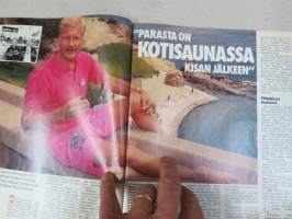 Apu 1990 nr 23, 8.6.1990, 10 vuotta Dianaa, Itäturisti kauppaa mitä vain kultaa votkaa, Jalkallon MM-Extra 40 s, Maila Häkkinen - katkera päivä, MS Odessa risteily