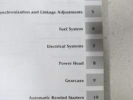 Evinrude - Johnson Outboard Shop Manual 1.5-125 hp 1956-1972 -korjaamo-ohjekirja