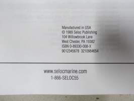 Evinrude - Johnson Outboards 1971-89 Repair Manual - Covers all 1,25-60 hp, 1 and 2-Cylinder, 2-Stroke Models (inc. Wiring Diagrams) -korjaamo-ohjekirja